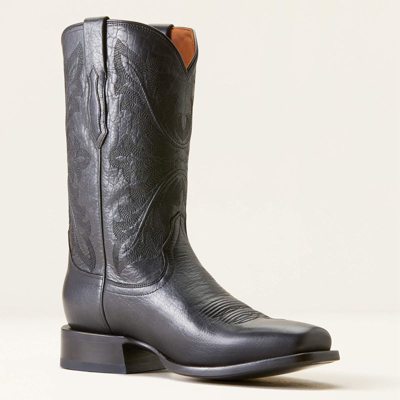 Ariat Bench Made Stilwell Cowboy Boot Noir Homme | AXP-52837391