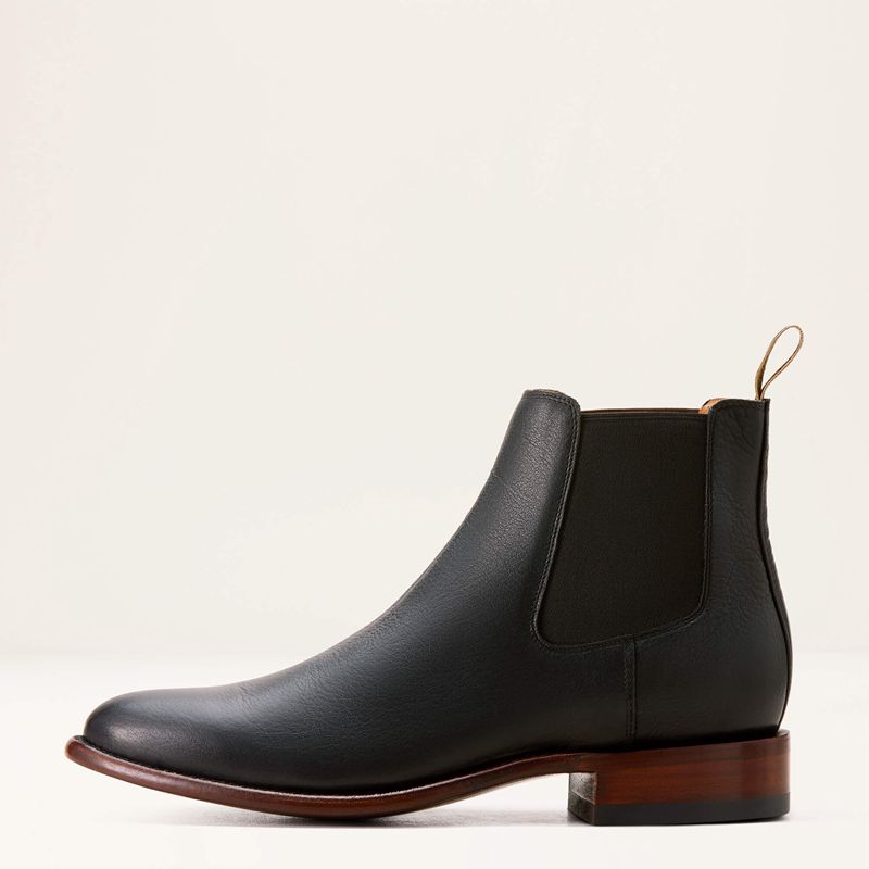 Ariat Bench Made Reed Western Boot Noir Homme | QZQ-09774201