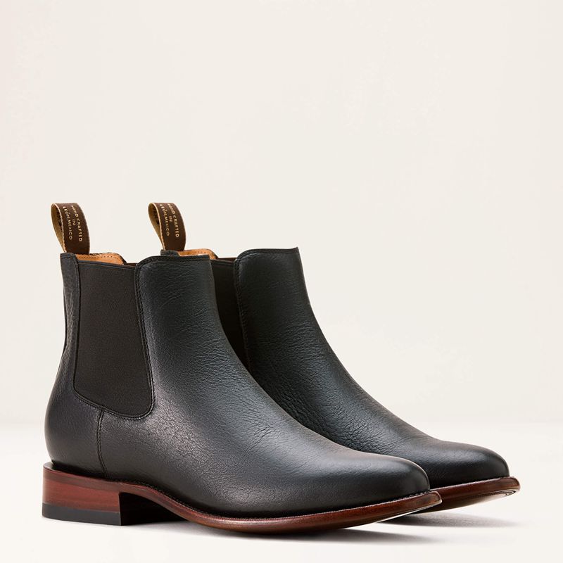 Ariat Bench Made Reed Western Boot Noir Homme | QZQ-09774201