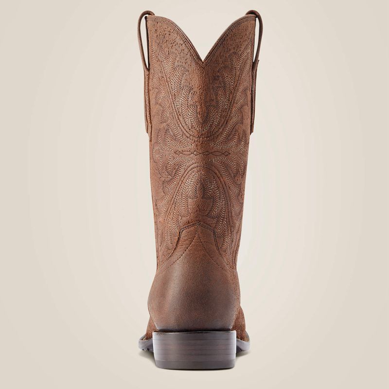 Ariat Bench Made Hardin Western Boot Hickory Elk Homme | ZMB-92184276