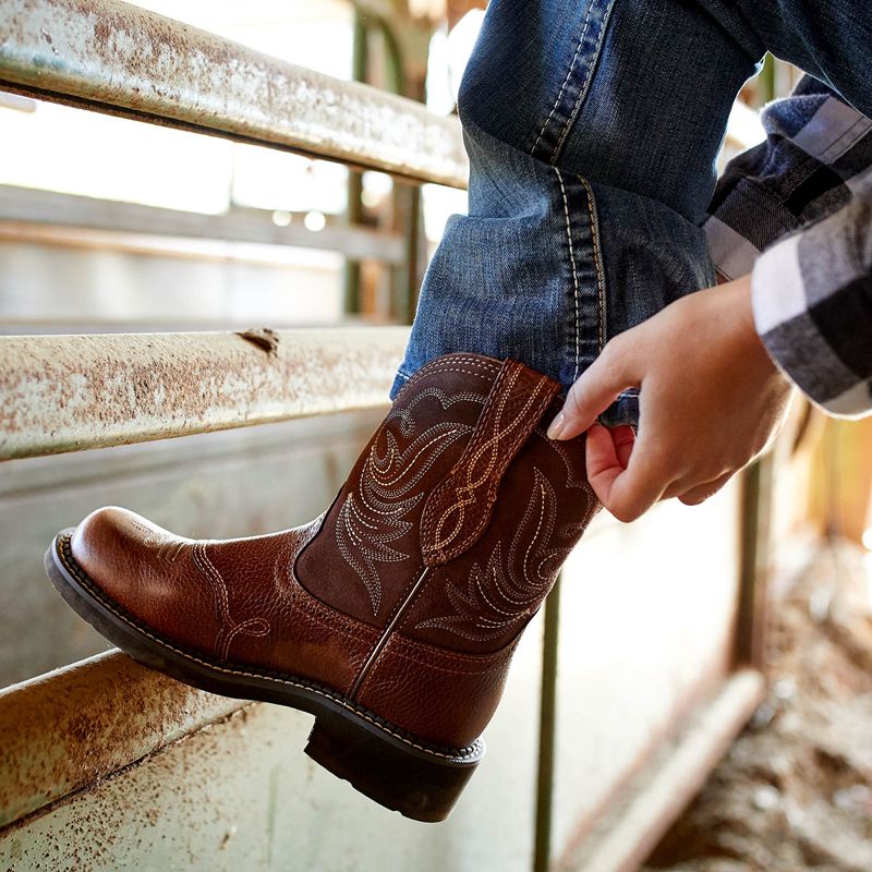 Ariat Fatbaby Heritage Dapper Western Boot Cuivre Femme | NMN-97922796