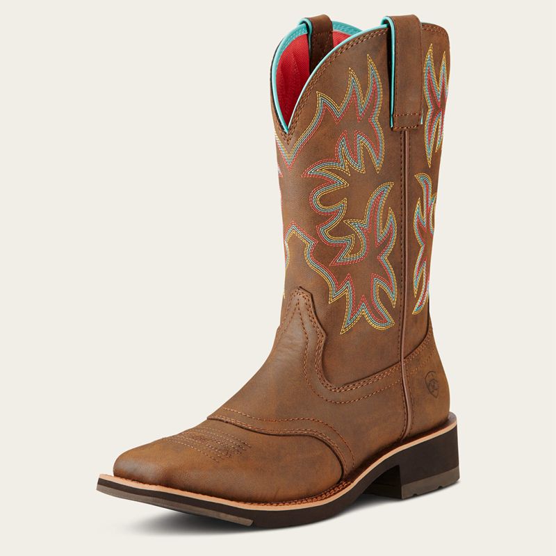 Ariat Delilah Western Boot Marron Femme | PBR-10291902