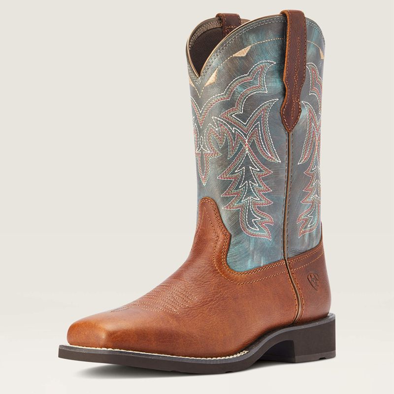 Ariat Delilah Western Boot Spiced Cider Femme | MCL-91480101