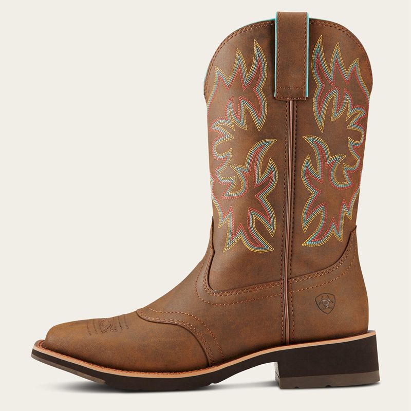 Ariat Delilah Western Boot Marron Femme | PBR-10291902