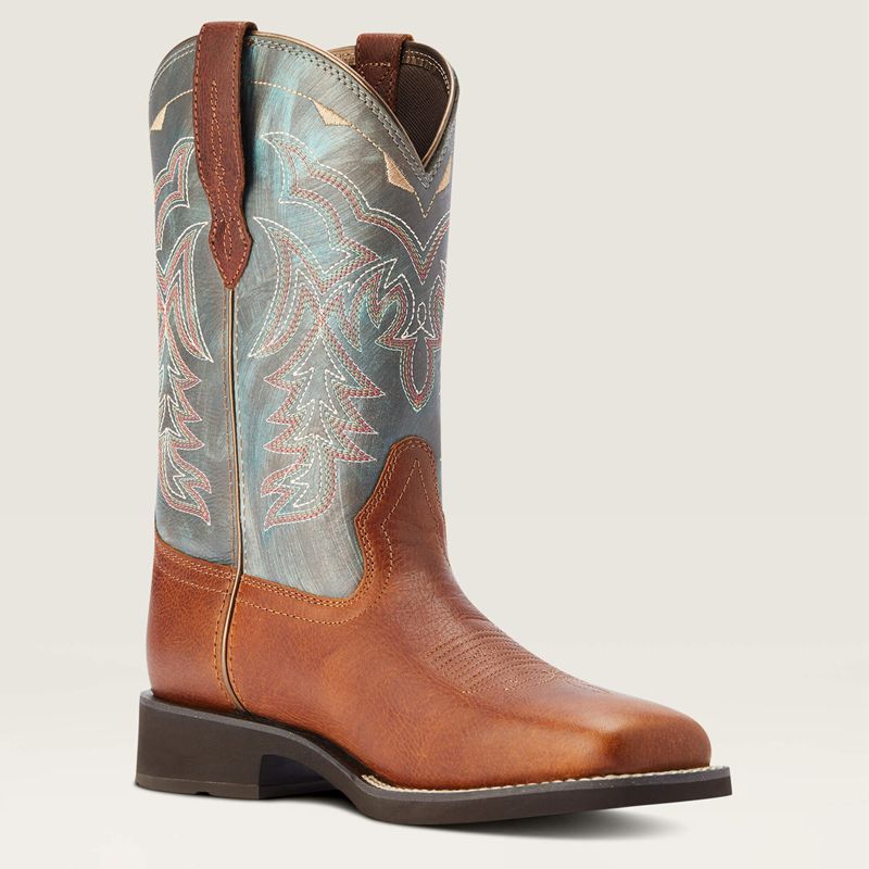 Ariat Delilah Western Boot Spiced Cider Femme | MCL-91480101