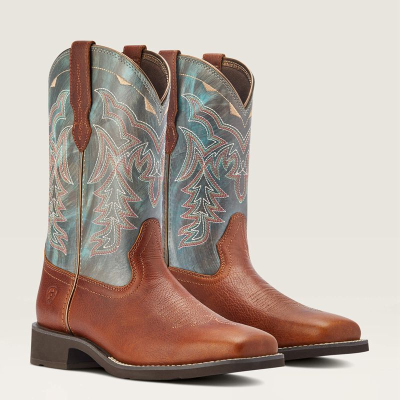 Ariat Delilah Western Boot Spiced Cider Femme | MCL-91480101