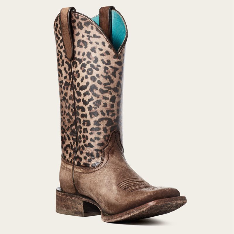 Ariat Circuit Savanna Western Boot Marron Femme | VGC-16523507