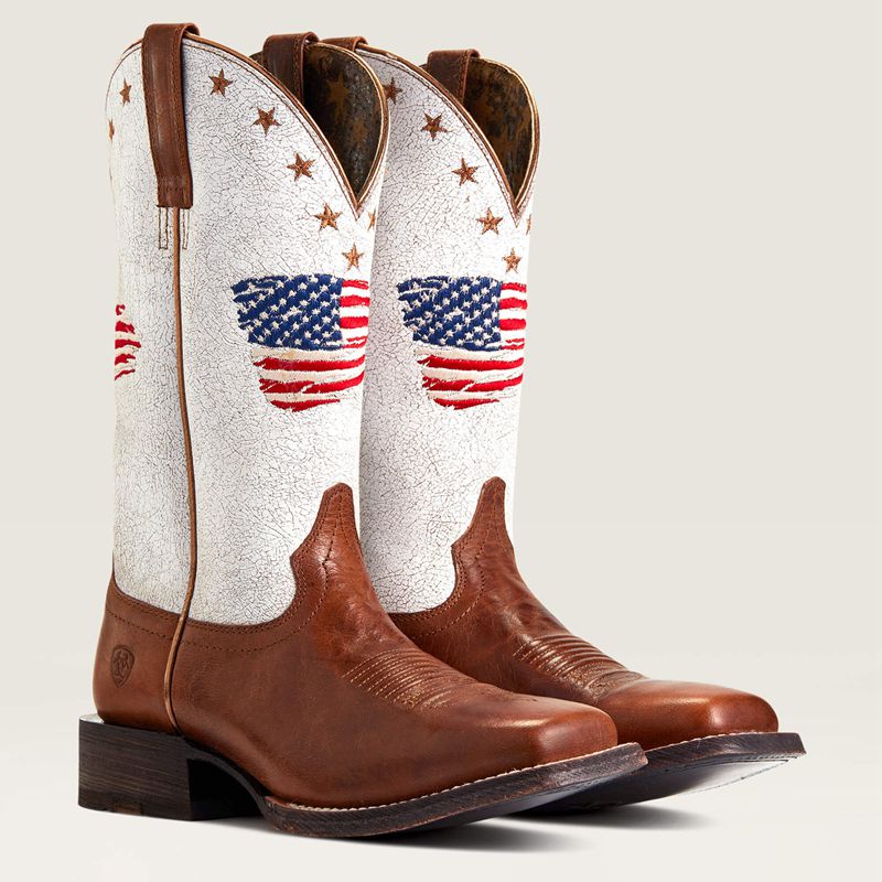 Ariat Circuit Patriot Western Boot Saddle Up Femme | CCN-67681890