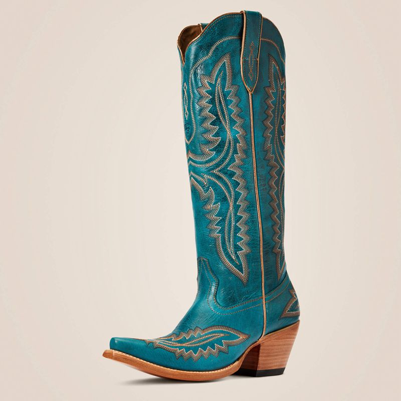 Ariat Casanova Western Boot Turquoise Femme | HUZ-28583485