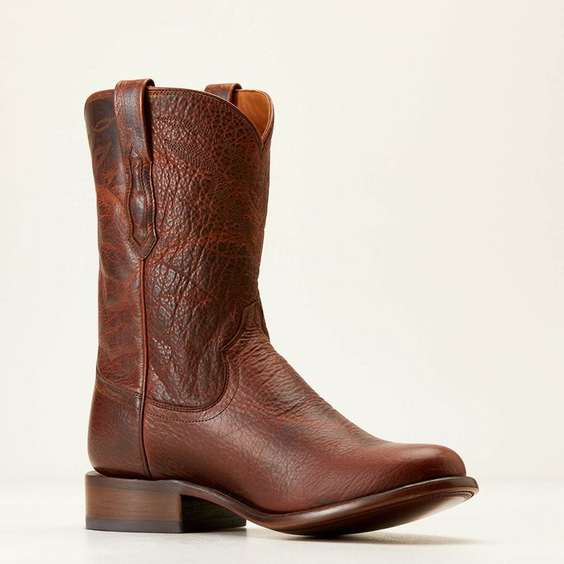 Ariat Bench Made Clanton Western Boot Marron Homme | FKW-18993442