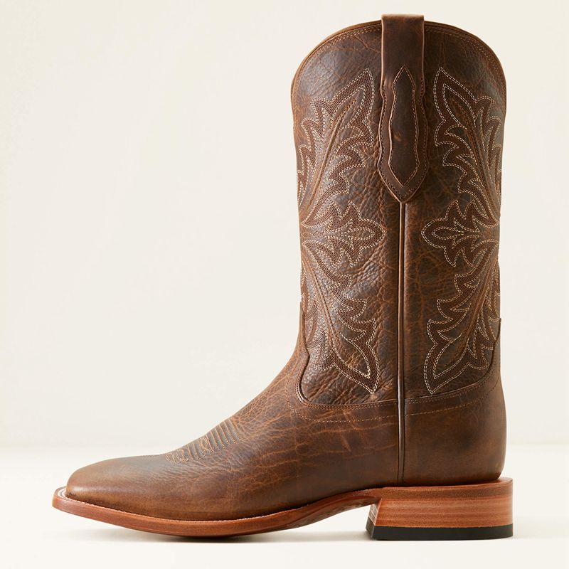 Ariat Bench Made Bassett Cowboy Boot Marron Homme | UYO-39497290