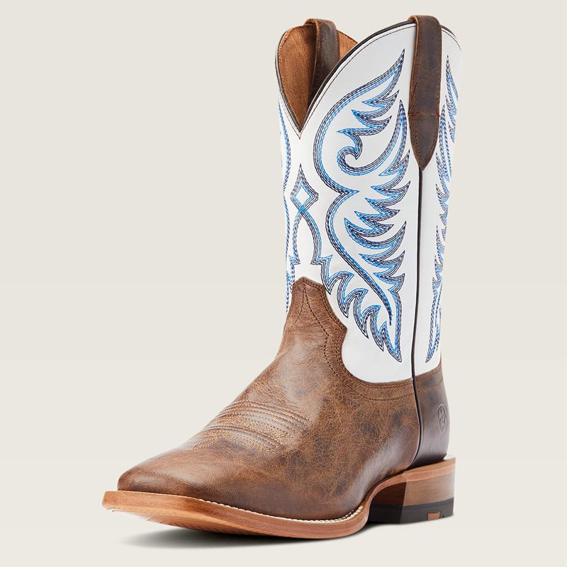 Ariat Wiley Western Boot Marron Homme | WOJ-08504485