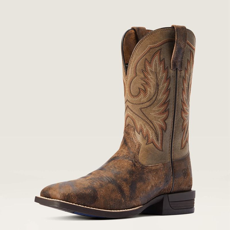 Ariat Wilder Western Boot Grise Homme | COG-81404756