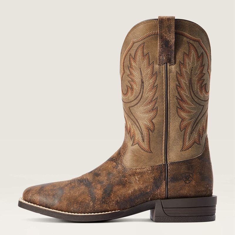 Ariat Wilder Western Boot Grise Homme | COG-81404756