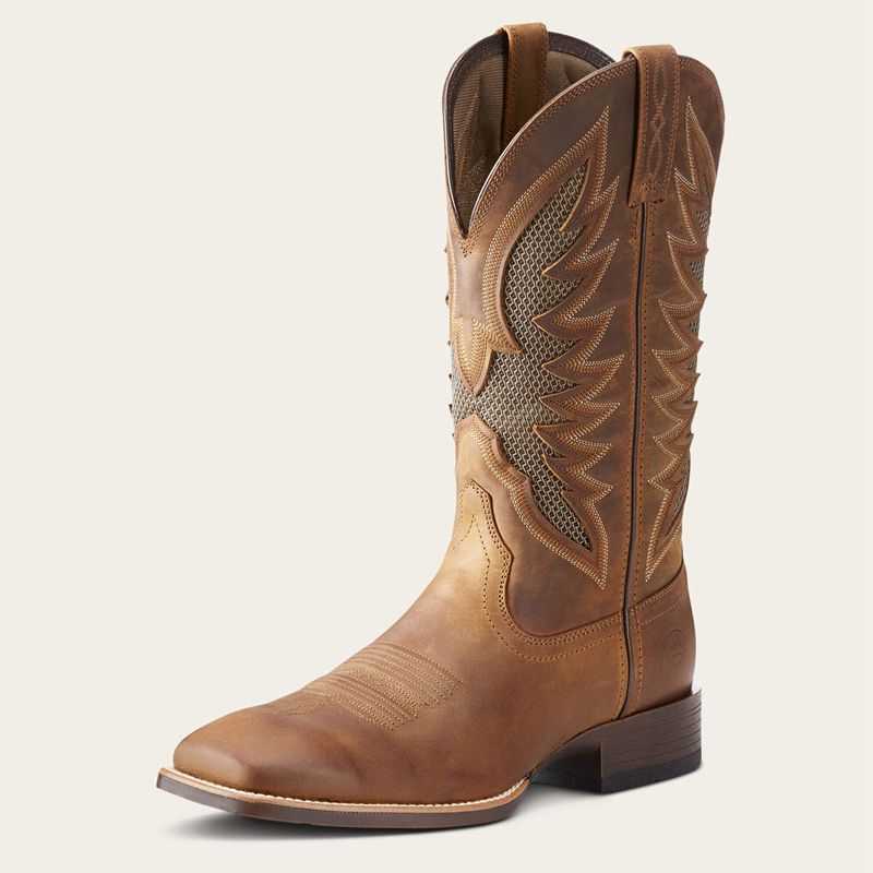 Ariat Venttek Ultra Western Boot Marron Homme | RIG-37148376