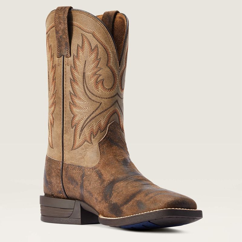 Ariat Wilder Western Boot Grise Homme | COG-81404756