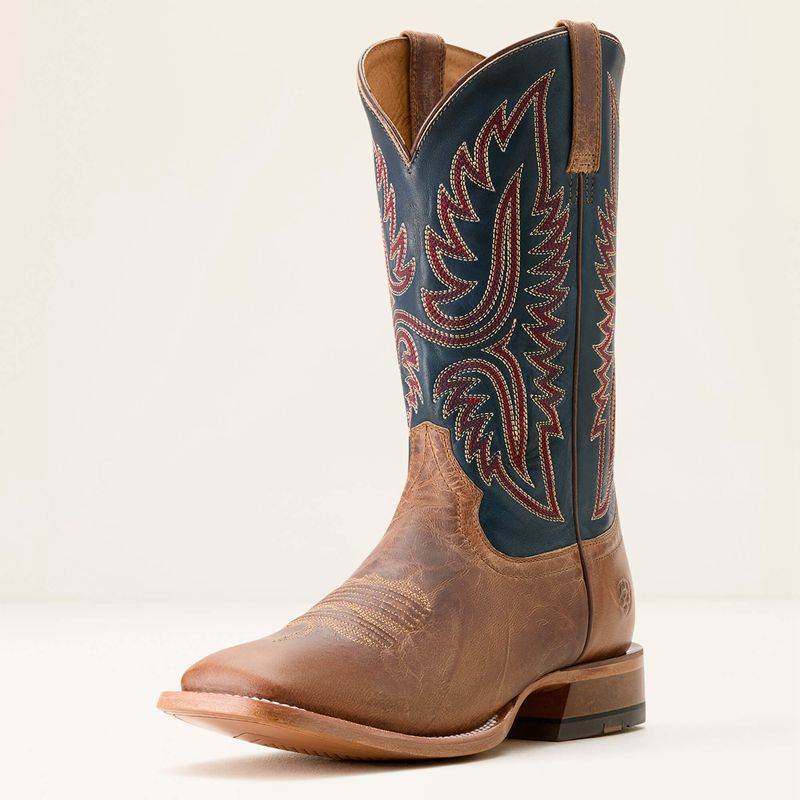 Ariat Tanglewood Cowboy Boot Bleu Homme | MYV-40918842