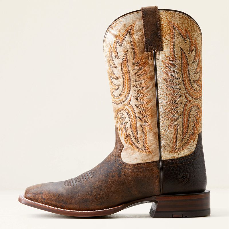 Ariat Tanglewood Cowboy Boot Maple/Warm Stone Homme | EQU-93107786