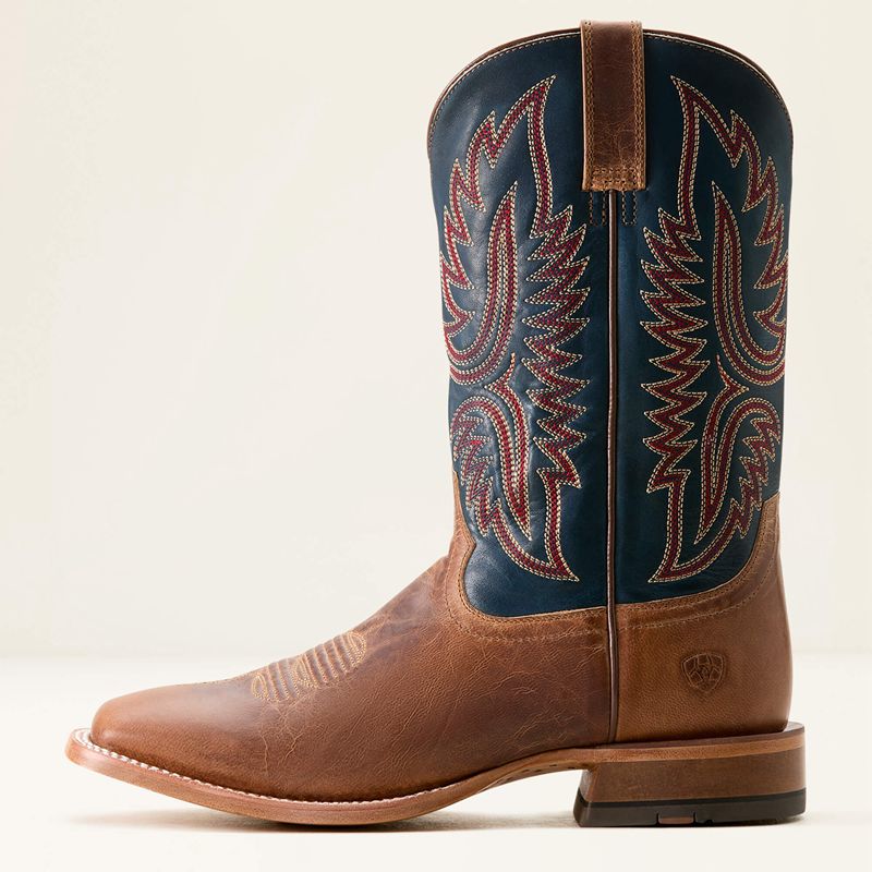 Ariat Tanglewood Cowboy Boot Bleu Homme | MYV-40918842