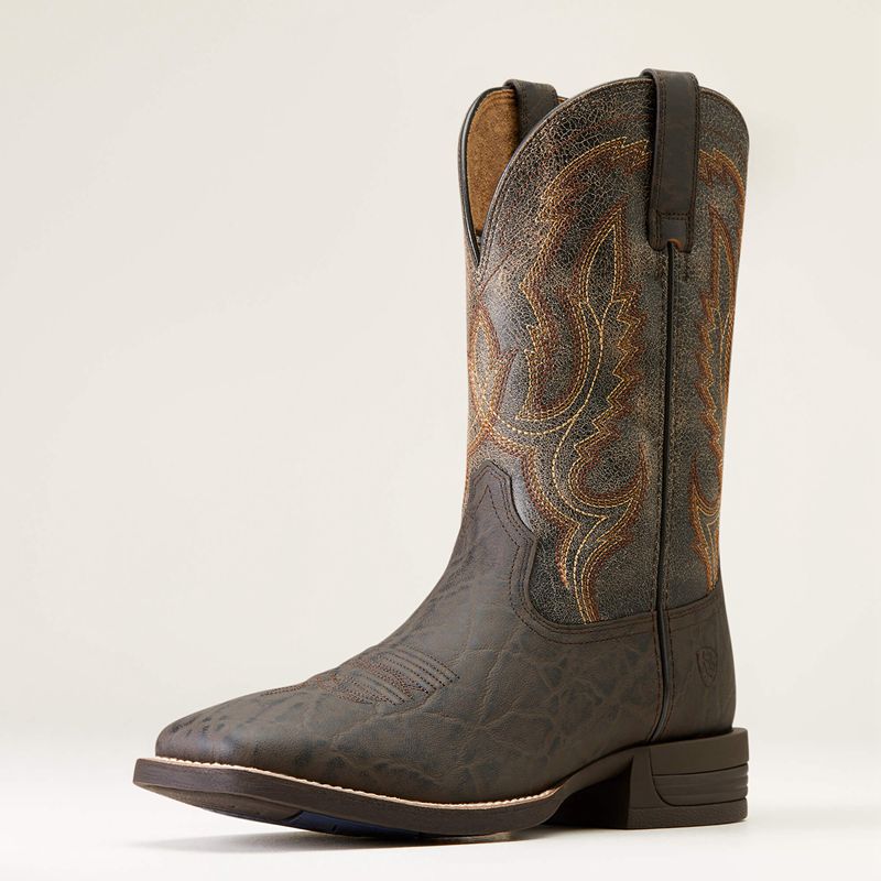 Ariat Steadfast Western Boot Chocolat Homme | VJE-14669336