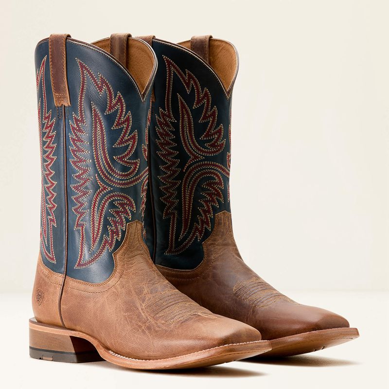 Ariat Tanglewood Cowboy Boot Bleu Homme | MYV-40918842