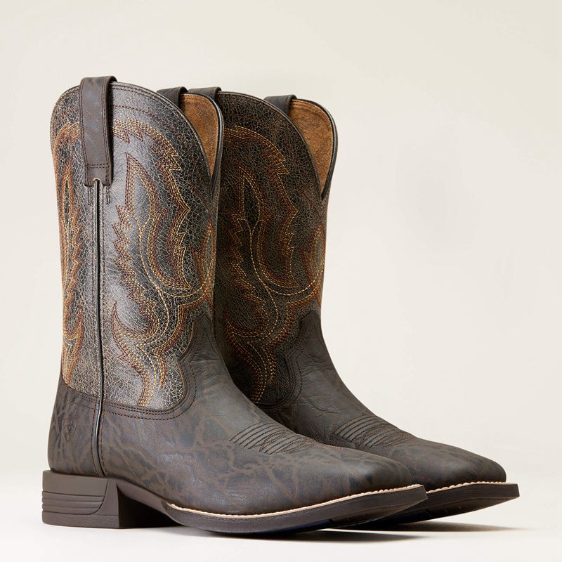 Ariat Steadfast Western Boot Chocolat Homme | VJE-14669336