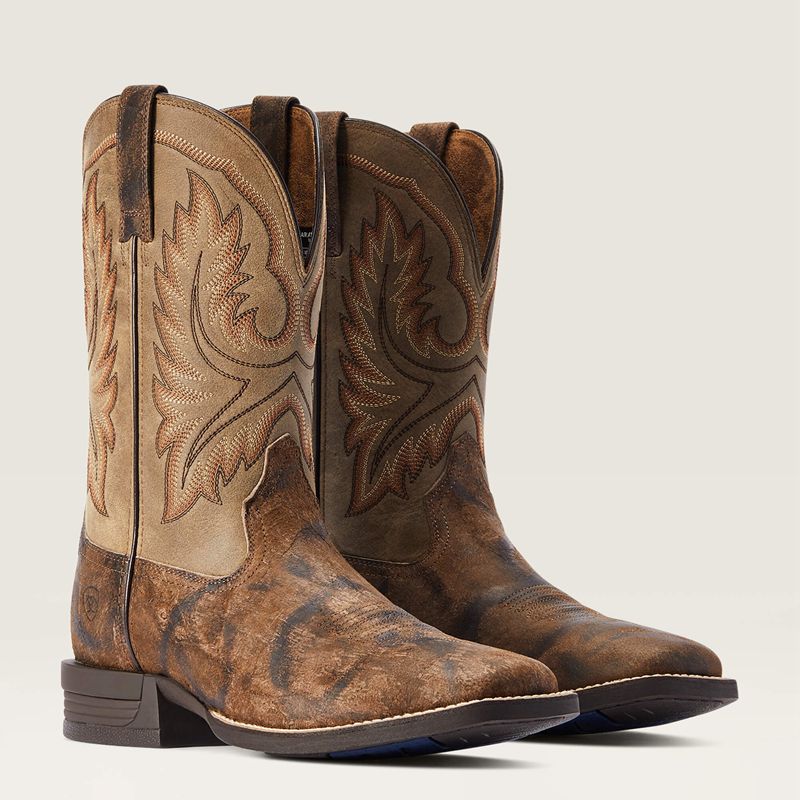 Ariat Wilder Western Boot Grise Homme | COG-81404756