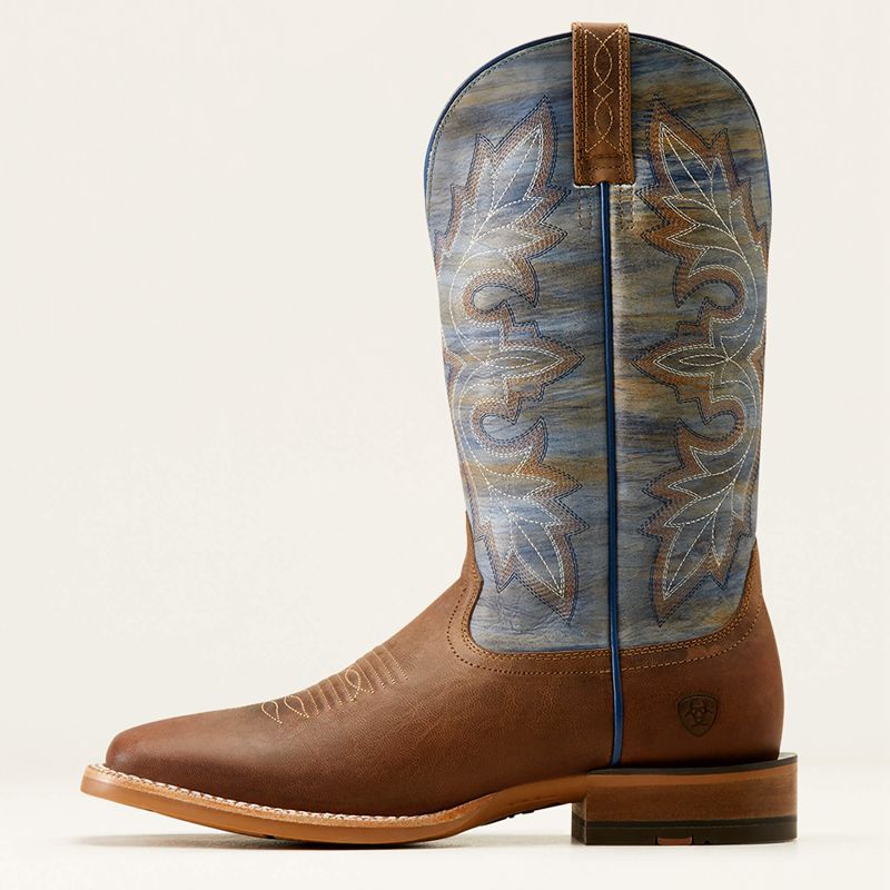 Ariat Standout Cowboy Boot Bleu Homme | DXY-57068850