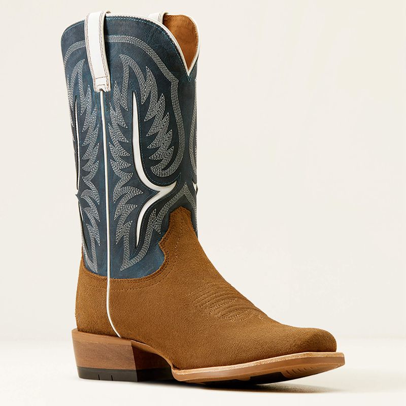 Ariat Stadtler Cowboy Boot Bleu Homme | FNI-84194073