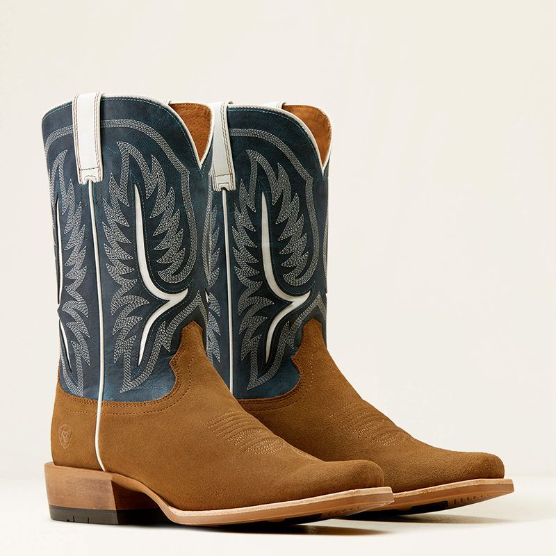 Ariat Stadtler Cowboy Boot Bleu Homme | FNI-84194073