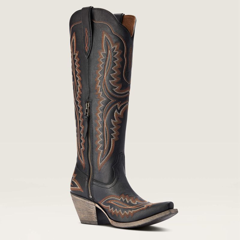 Ariat Casanova Western Boot Noir Femme | NUU-65272108