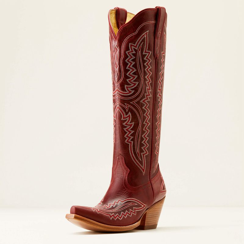 Ariat Casanova Western Boot Rouge Femme | BZA-52049675