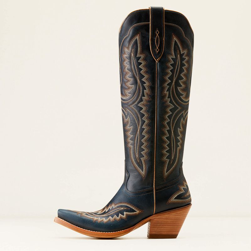 Ariat Casanova Western Boot Bleu Marine Femme | QFV-12990445