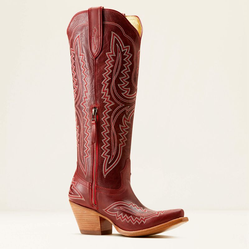 Ariat Casanova Western Boot Rouge Femme | BZA-52049675