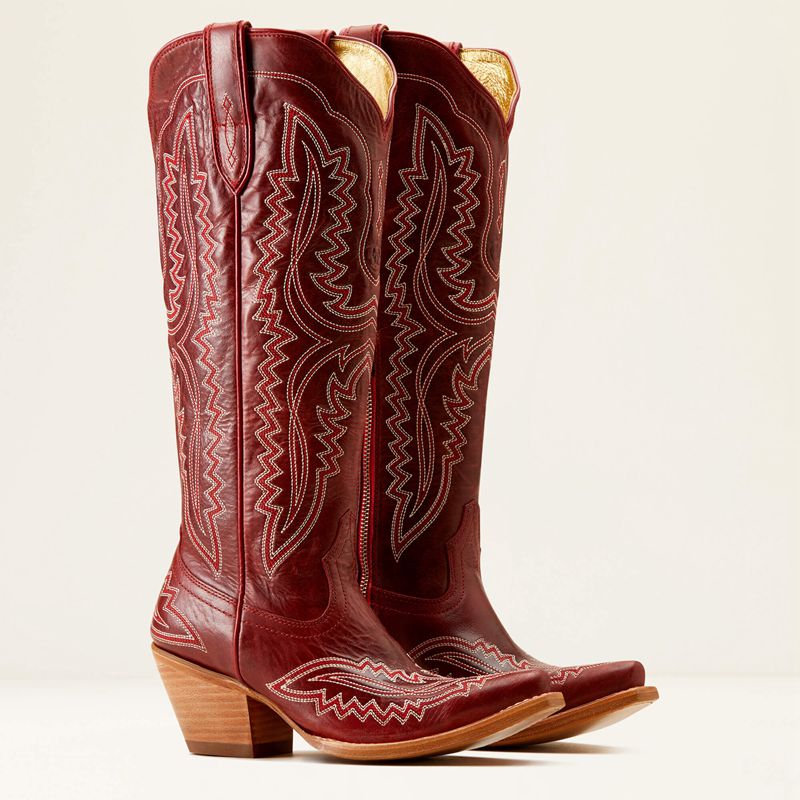 Ariat Casanova Western Boot Rouge Femme | BZA-52049675