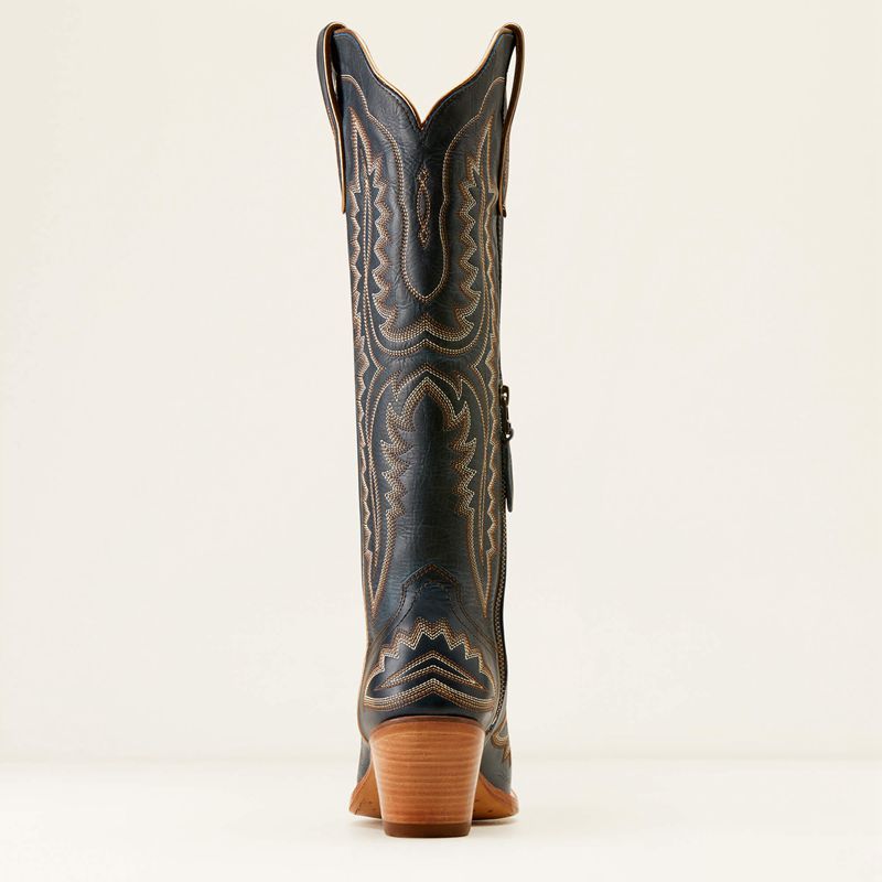 Ariat Casanova Western Boot Bleu Marine Femme | QFV-12990445