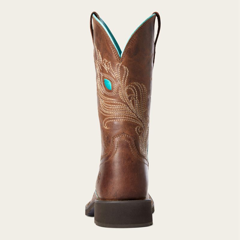 Ariat Bright Eyes Ii Western Boot Marron Femme | HFH-63625385