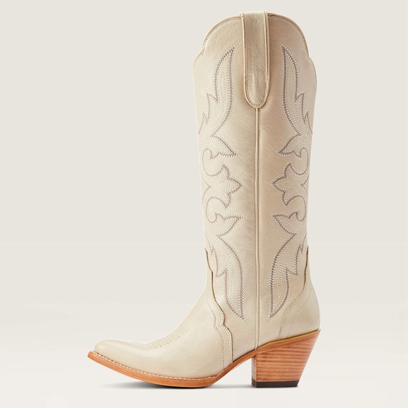 Ariat Belinda Stretchfit Western Boot Bone Femme | FJF-46417727