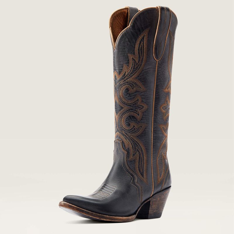 Ariat Belinda Stretchfit Western Boot Noir Femme | QEV-89980624