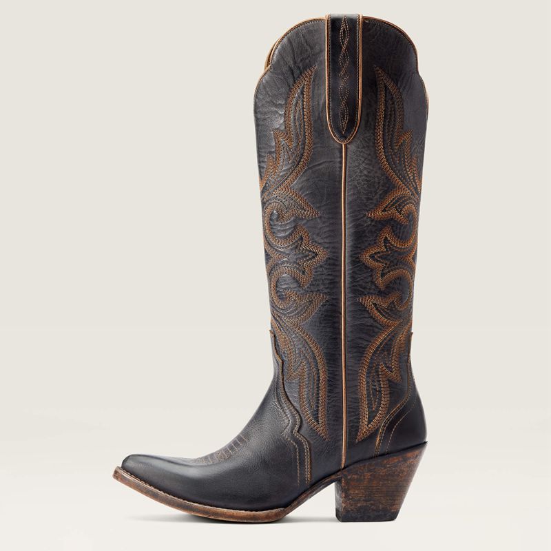 Ariat Belinda Stretchfit Western Boot Noir Femme | QEV-89980624