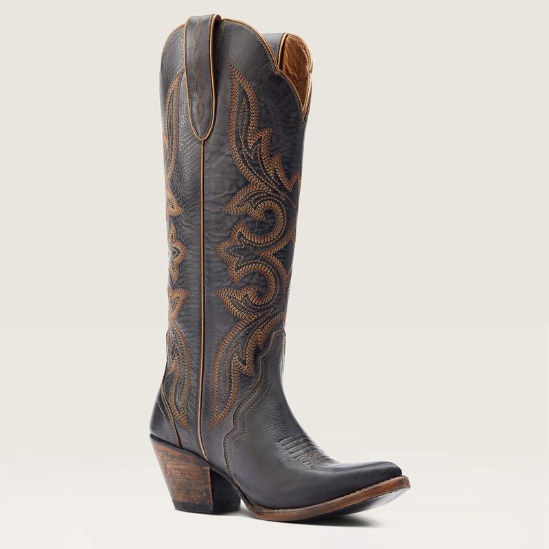 Ariat Belinda Stretchfit Western Boot Noir Femme | QEV-89980624