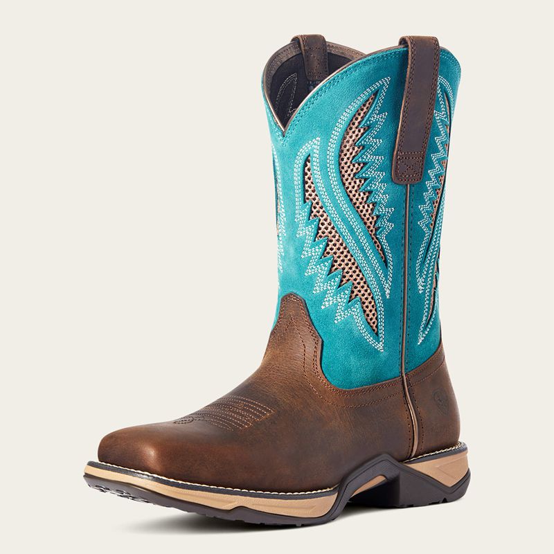 Ariat Anthem Venttek Western Boot Chocolat Femme | IQS-99081429