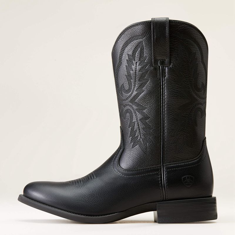 Ariat Sport Stratten Cowboy Boot Noir Homme | FCZ-70784599