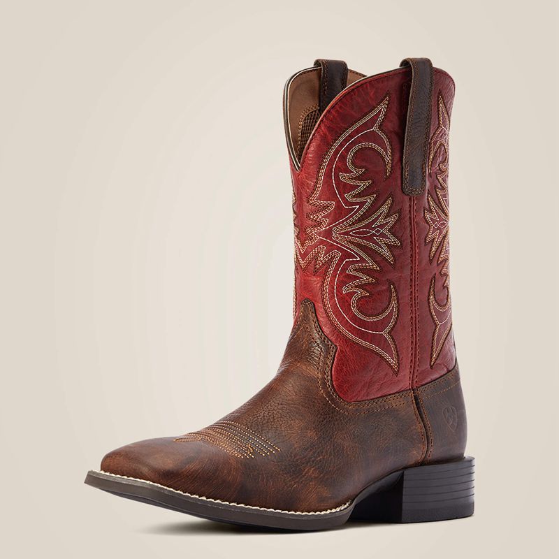 Ariat Sport Pardner Western Boot Marron Homme | LDZ-82747494