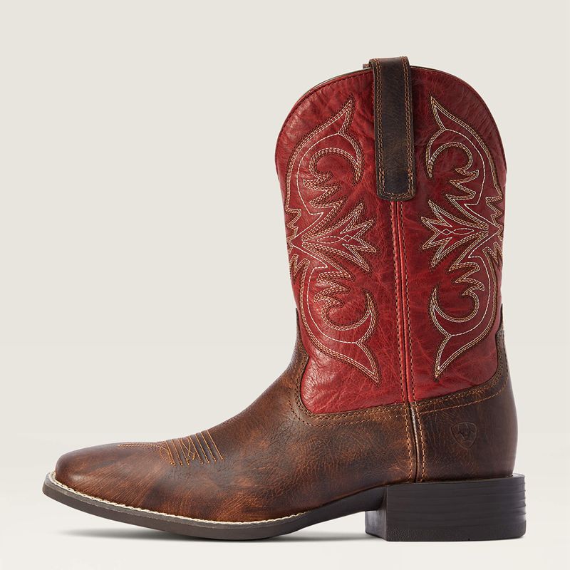 Ariat Sport Pardner Western Boot Marron Homme | LDZ-82747494