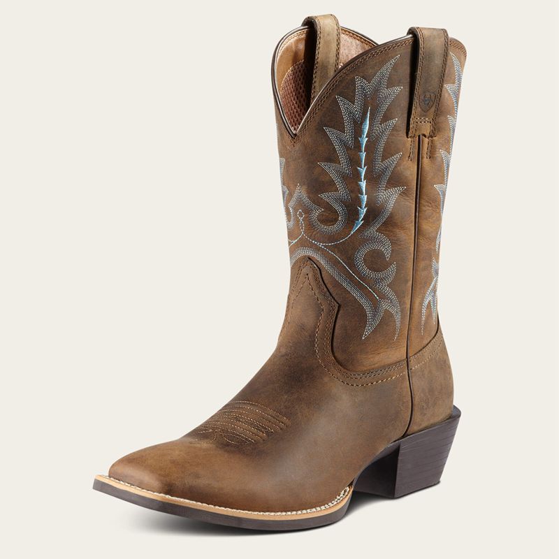 Ariat Sport Outfitter Western Boot Marron Homme | ILA-40204231