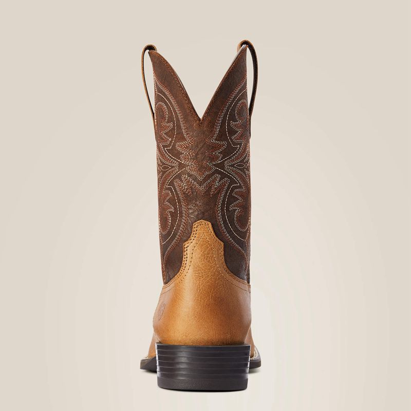 Ariat Sport Pardner Western Boot Matte Tan Buck Homme | QNG-17088837