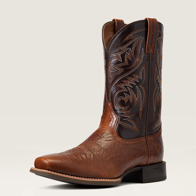 Ariat Sport Herdsman Cowboy Boot Peanut Butter Homme | AAW-38256846