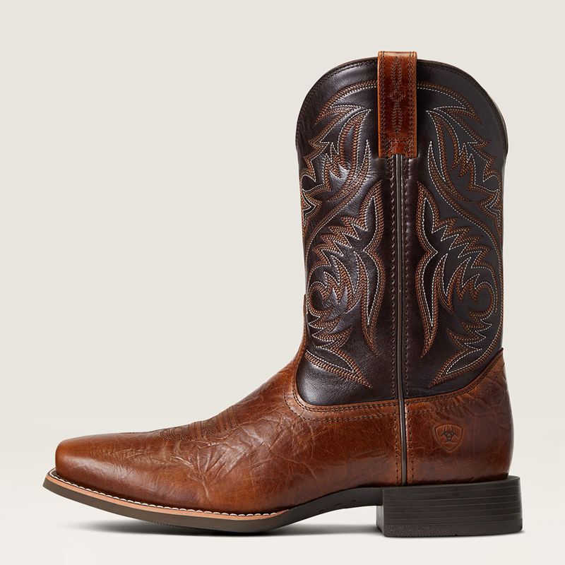 Ariat Sport Herdsman Cowboy Boot Peanut Butter Homme | AAW-38256846