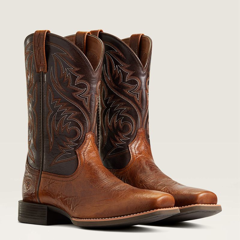 Ariat Sport Herdsman Cowboy Boot Peanut Butter Homme | AAW-38256846